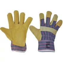 Kombinált bőr-textil védőkesztyűk