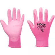 PRETTY PINK kesztyű nylon  P rózsaszín 8