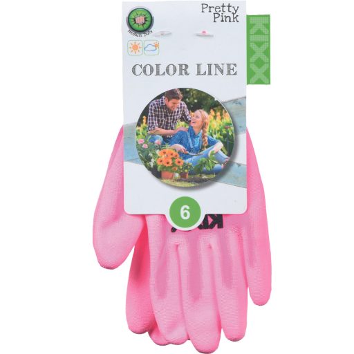 PRETTY PINK kesztyű nylon  P rózsaszín 8