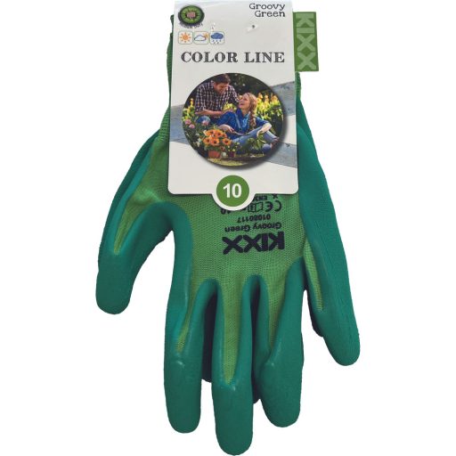 GROOVY GREEN kesztyű nyl, lat. t zöld 10