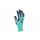 SALANGANA kesztyű pes/latex zöld 9