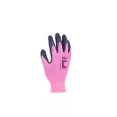 SALANGANA kesztyű pes/latex rózsa 8
