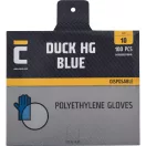 DUCK BLUE kesztyű PE kék 100db HG L-9