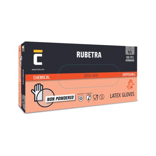 RUBETRA kesztyű latex púdermentes XL-10