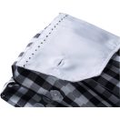 Daiber | JN 616 Kockás poplin hosszú ujjú blúz