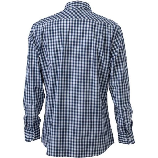 Daiber | JN 617 Kockás poplin hosszú ujjú ing