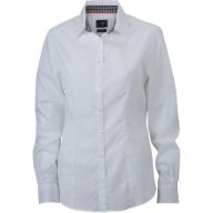 Daiber | JN 618 Poplin blúz kockás betétekkel