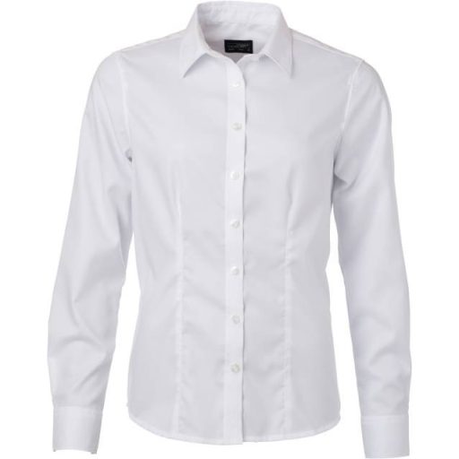 Daiber | JN 681 Hosszú ujjú mikro-twill blúz