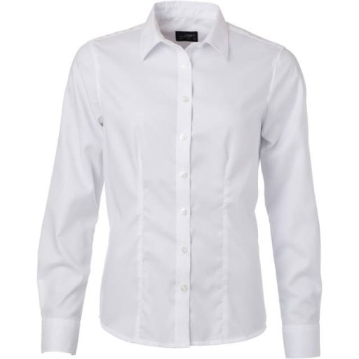 Daiber | JN 681 Hosszú ujjú mikro-twill blúz