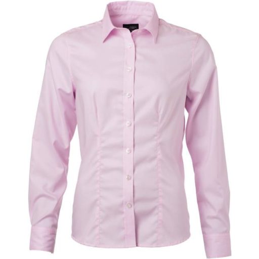 Daiber | JN 681 Hosszú ujjú mikro-twill blúz