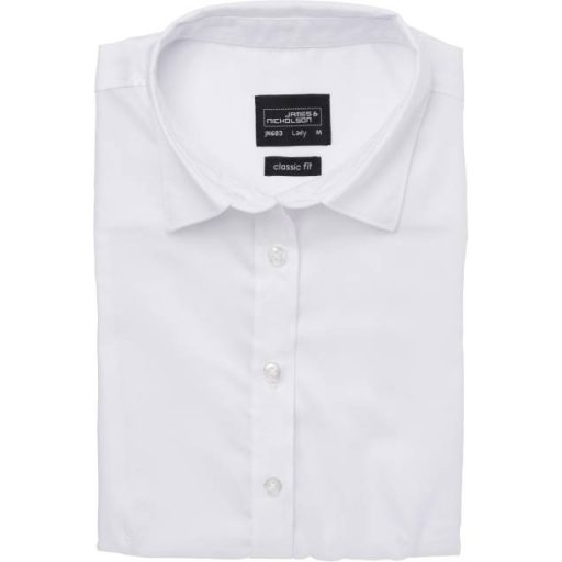 Daiber | JN 683 Rövid ujjú mikro-twill blúz