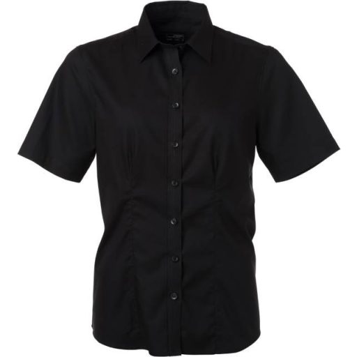 Daiber | JN 683 Rövid ujjú mikro-twill blúz