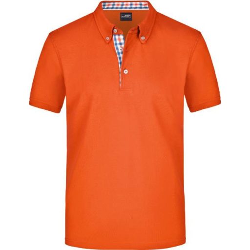 Daiber | JN 964 Férfi button-down piqué póló