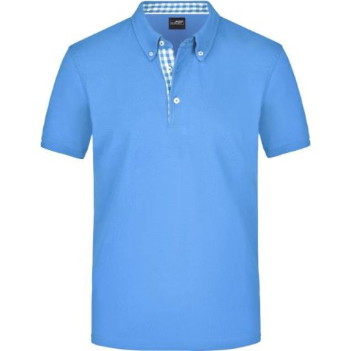 Daiber | JN 964 Férfi button-down piqué póló