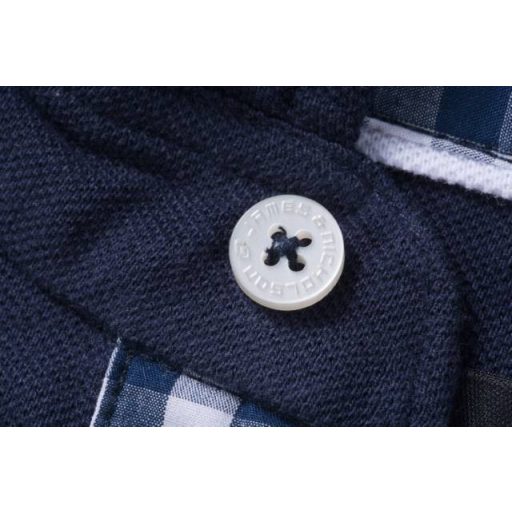 Daiber | JN 964 Férfi button-down piqué póló