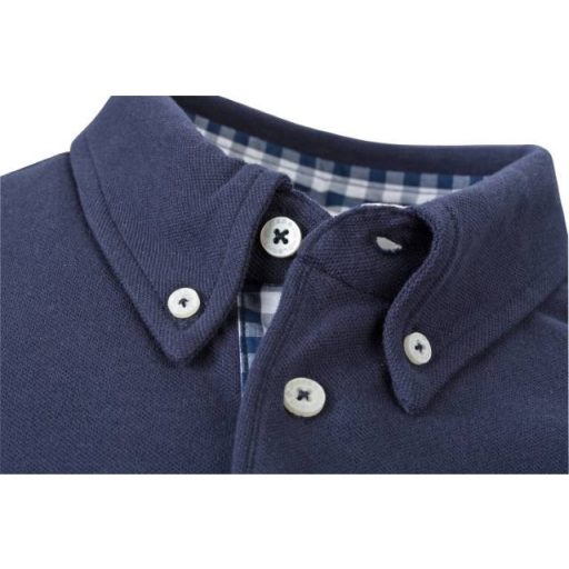 Daiber | JN 964 Férfi button-down piqué póló