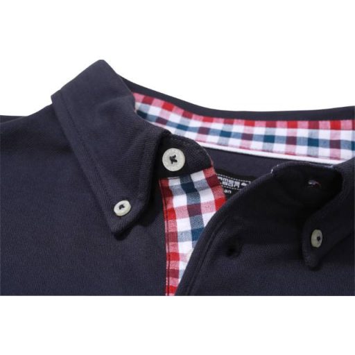 Daiber | JN 964 Férfi button-down piqué póló