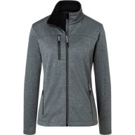   Daiber | JN 1147 Női 2 rétegű melírozott softshell dzseki