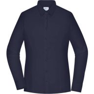   Daiber | JN 1371 Poplin karcsúsított női blúz, hosszú ujjú