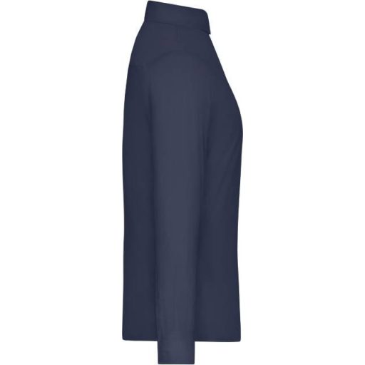 Daiber | JN 1373 Vegyes poplin női blúz, hosszú ujjú