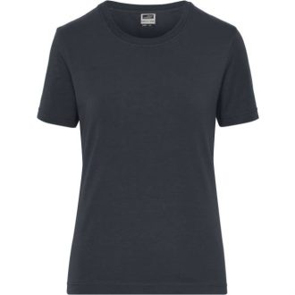   Daiber | JN 1801 Női bio munkaruha stretch póló – Egyszínű