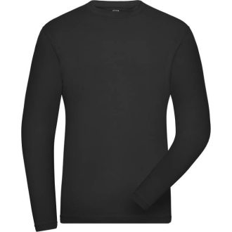   Daiber | JN 1804 Férfi munkaruha stretch póló, hosszú ujjú – Egyszínű
