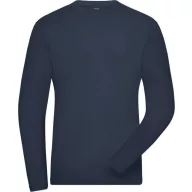   Daiber | JN 1804 Férfi munkaruha stretch póló, hosszú ujjú – Egyszínű