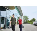 Daiber | JN 1806 Férfi bio munkaruha stretch galléros póló – Egyszínű
