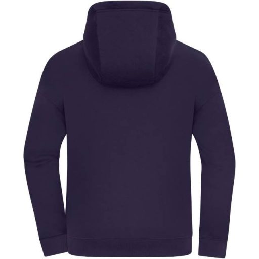 Daiber | 8043 Oversize bio kapucnis cipzáras pulóver