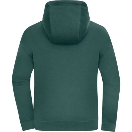 Daiber | 8043 Oversize bio kapucnis cipzáras pulóver