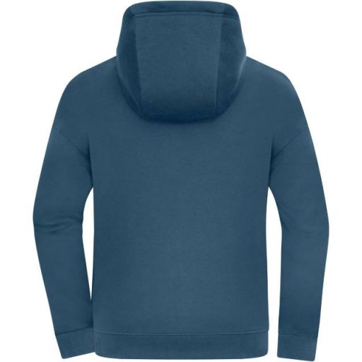 Daiber | 8043 Oversize bio kapucnis cipzáras pulóver