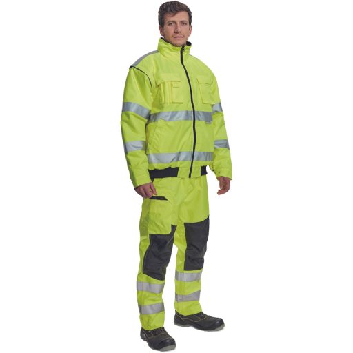 CLOVELLY PILOT dzseki HV sárga XL