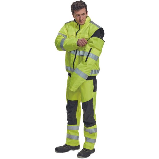 CLOVELLY PILOT dzseki HV sárga XL
