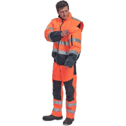 CLOVELLY PILOT dzseki HV narancs/navyXS