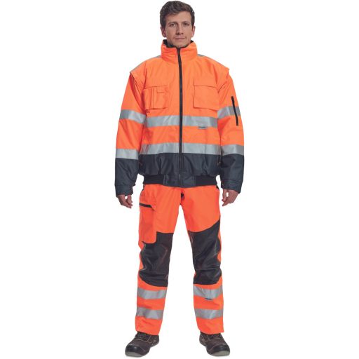 CLOVELLY PILOT dzseki HV narancs/navyXS