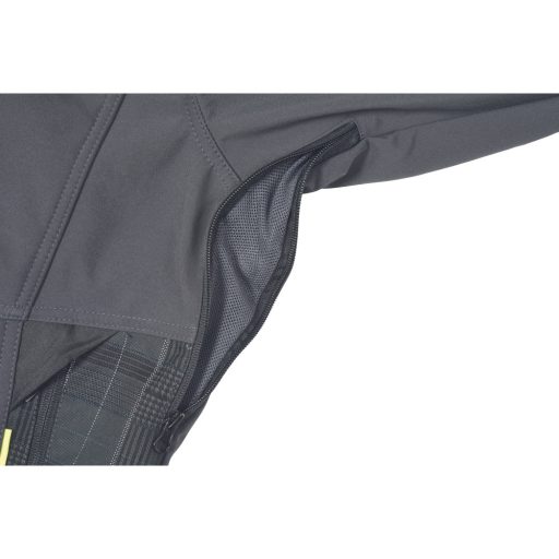 OLZA softshell kabát szürke L