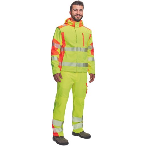 LATTON softsh. kabát H sárga/naranc 3XL