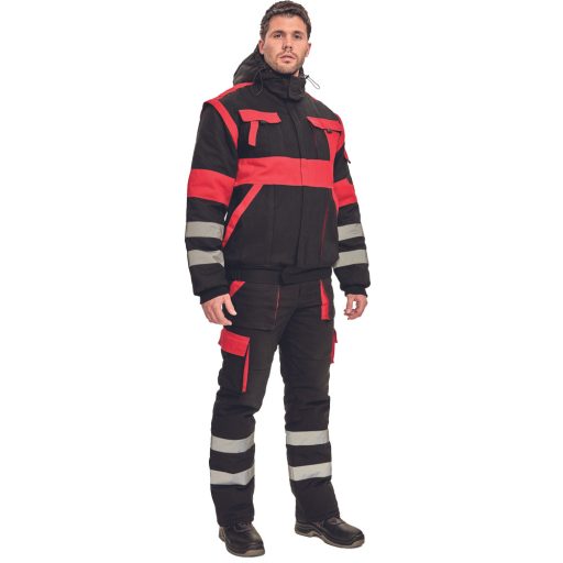 MAX WINTER RFLX dzseki fekete/piros 60