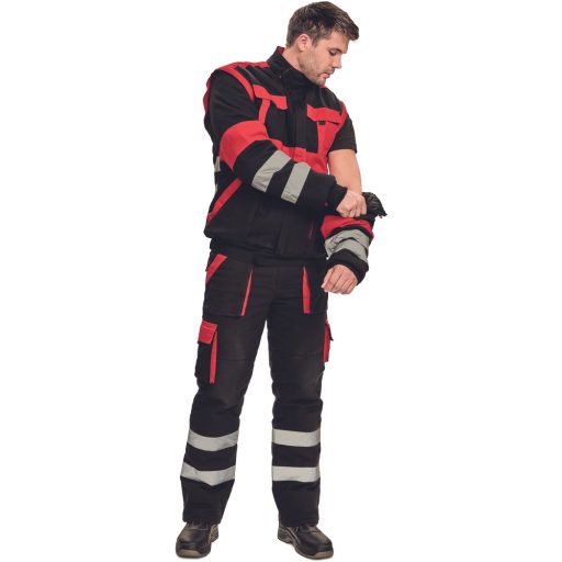 MAX WINTER RFLX dzseki fekete/piros 60