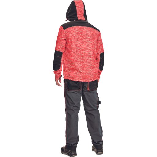 KNOXFIELD softshell dzseki piros 2XL