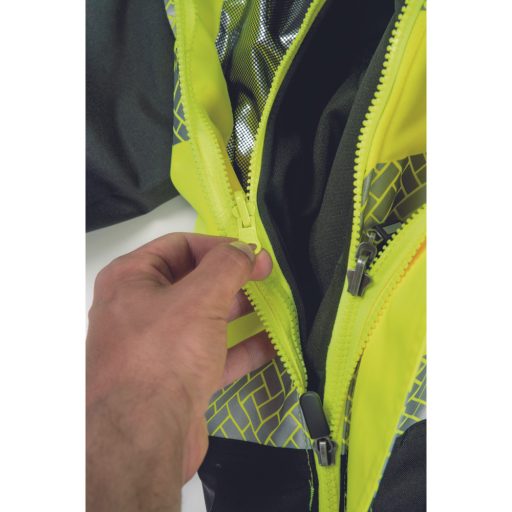 KNOXFIELD PROFI HV kabát sárga XL
