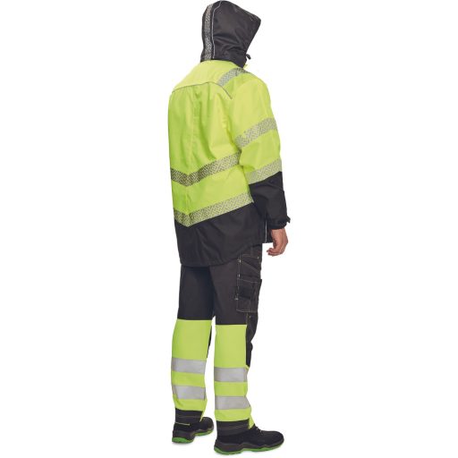 KNOXFIELD PROFI HV kabát sárga 3XL