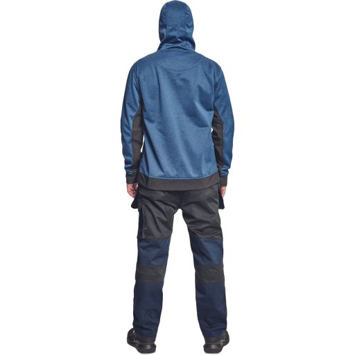 HUYER SOFTSHELL kabát royal kék 3XL