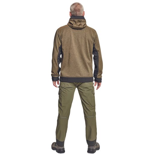 HUYER SOFTSHELL kabát bézs XL