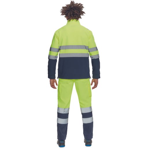 GRANADA HV SOFTSH.kabát sárga/navy XXL