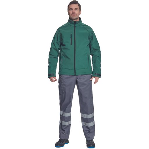 CHITRA softshell dzseki sötétzöld 3XL
