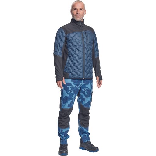 NEURUM SOFTSHELL kabát navy M