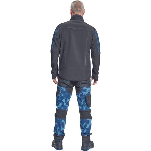 NEURUM SOFTSHELL kabát navy M