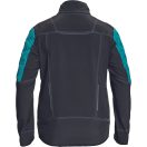NEURUM SOFTSHELL kabát petrol kék S