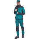 NEURUM SOFTSHELL kabát petrol kék S